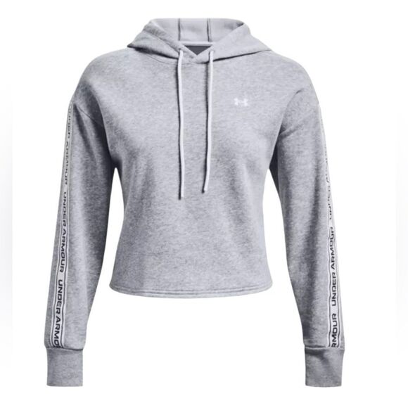 Under Armour Rival Fleece Hoodie Size Medium Grey - Picture 1 of 14